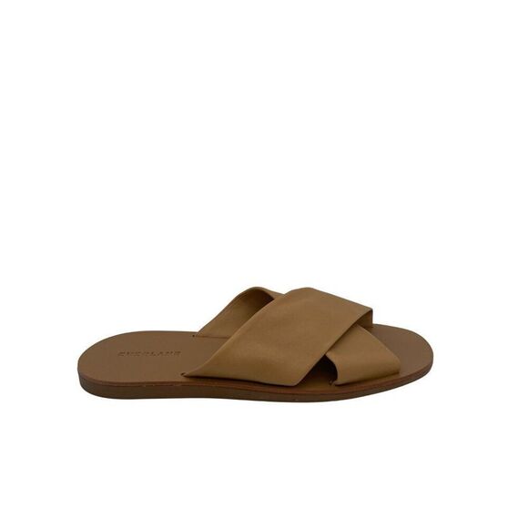 Everlane The Day Crossover Sandal Womens Sz 9.5 Light Taupe Leather Strappy - Picture 3 of 11